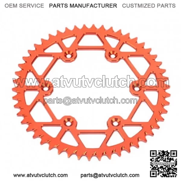 7075 aluminum motorcycle rear sprocket for KTM