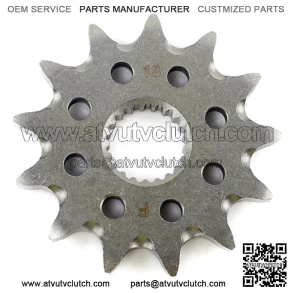 Steel Motorcycle Front Sprocket - Image 2