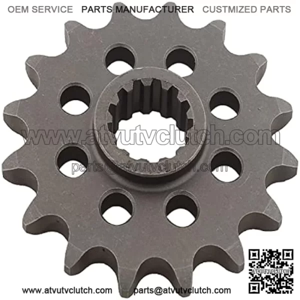 CST-1581-16-2 Front Sprocket Compatible With/Replacement For Yamaha 6 FZ 2004-2008, FZ 6 S 2009, 1000 FZR 1987-1995, FZX 750 Fazer 1986 1987, GTS 1000 ABS 1993-1996, YZF 750 R 1994-1998 - Image 3