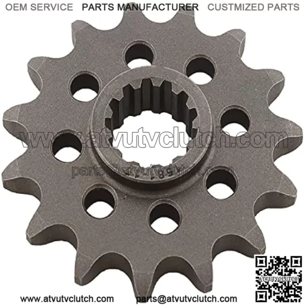 CST-1581-15-2 Front Sprocket Compatible With/Replacement For Yamaha 6 FZ 2004-2008, FZ 6 S 2009, 1000 FZR 1987-1995, FZX 750 Fazer 1986 1987, GTS 1000 ABS 1993-1996, YZF 750 R 1994-98 - Image 3