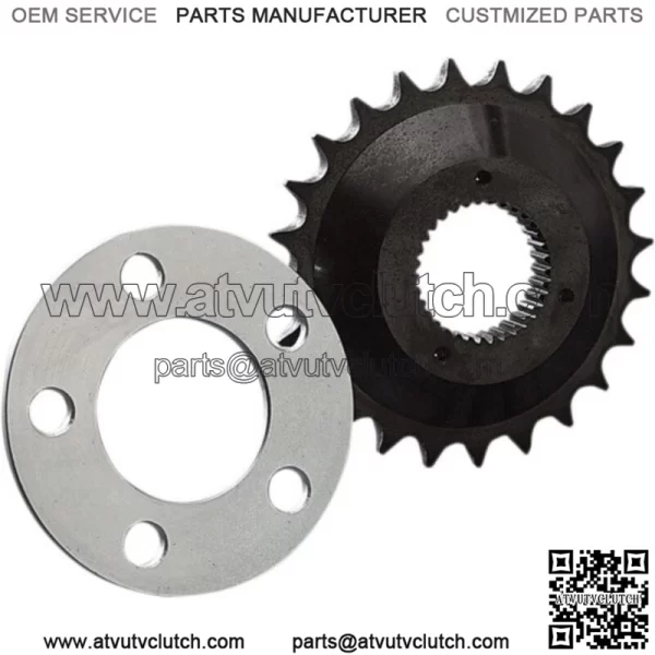 200" Offset Sprocket Kit for Wide Tire Harley Big Twin 85-94