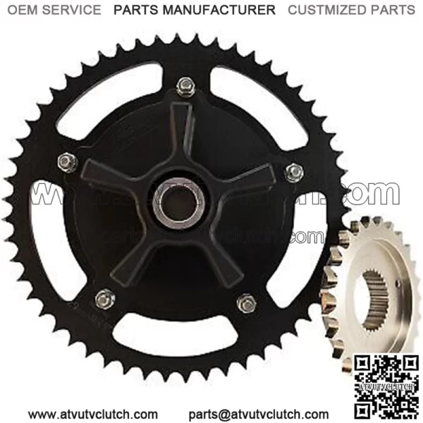TM-2903 530 Chain Conversion Kit Sprocket Conversion Kit for 09-21 Touring