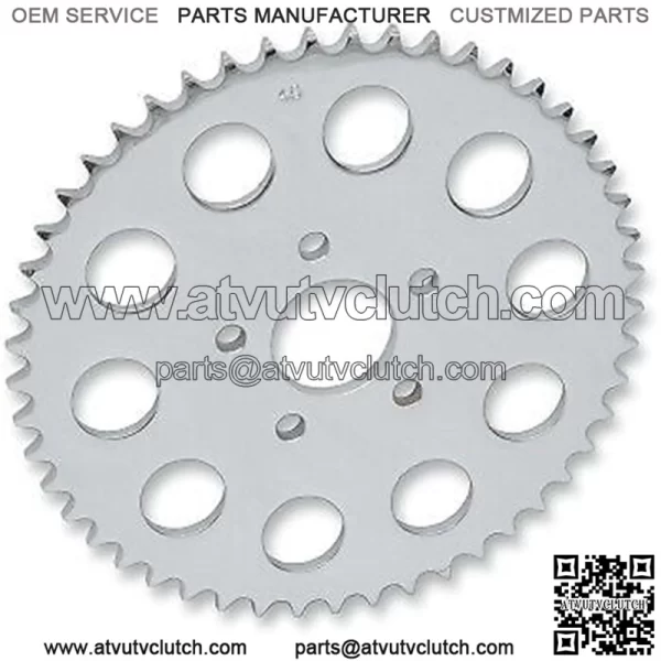 1210-0364 48-Tooth Chrome 530 Chain Conversion Rear Sprocket