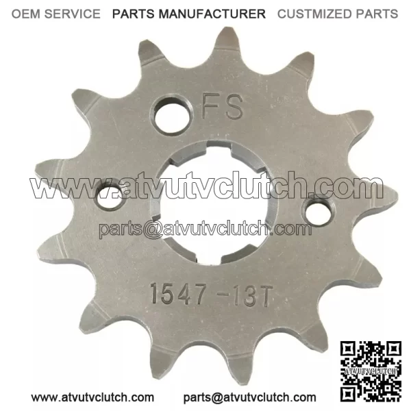 13 Tooth Front Steel Sprocket for Yamaha Warrior 350, Banshee 350 & Raptor 350