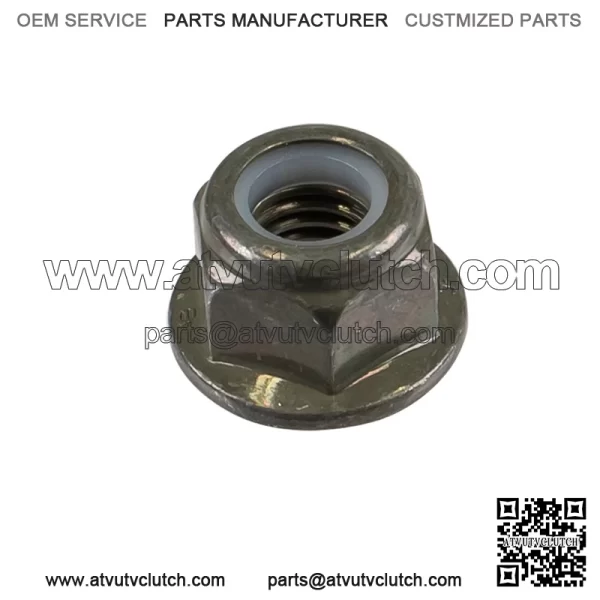 Polaris 7547332 OEM Olive D Nylon Flange Nut 2006-2020 Ranger Indy Voyageur LXT 550 600