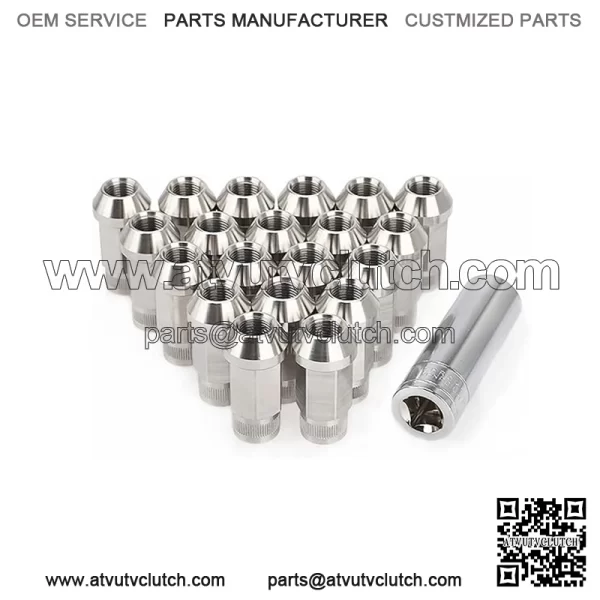 50mm Stainless steel nut straight grain (19 pairs of sides) 1/2-20