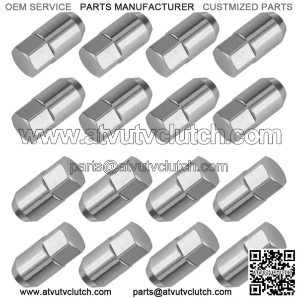 16X Wheel Lug Nut 3/8 for Polaris Sportsman 800 EFi 2005 2006 2007 For: Polaris Sportsman 800 - Image 3