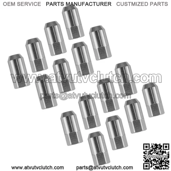 16X Wheel Lug Nut 3/8 for Polaris Sportsman 800 EFi 2005 2006 2007 For: Polaris Sportsman 800 - Image 4