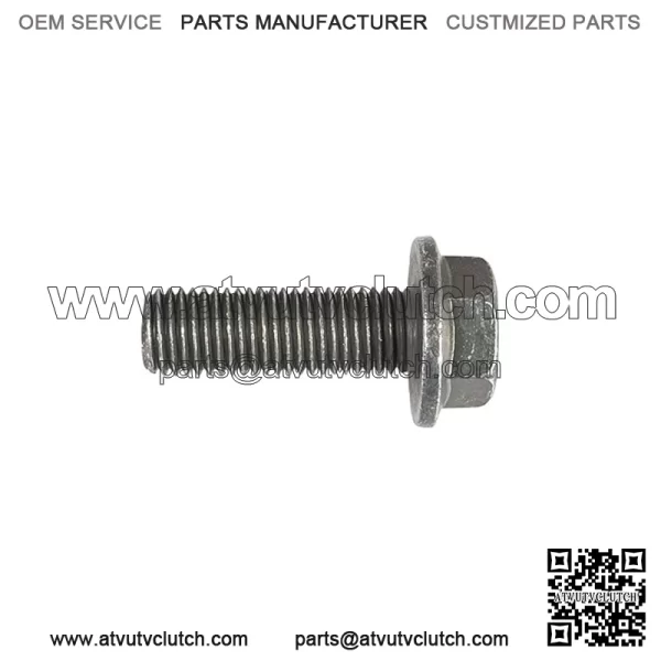 Polaris Ranger Hex Flange Screw, 10 mm x 1.25 mm x 30 mm,  OEM Part 7519059, Qty 1