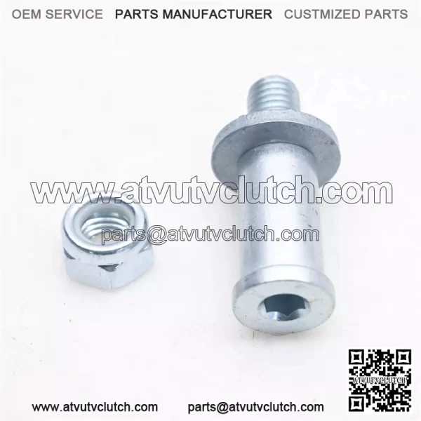 New OEM Polaris 7519358 Striker Pin & Nut NOS
