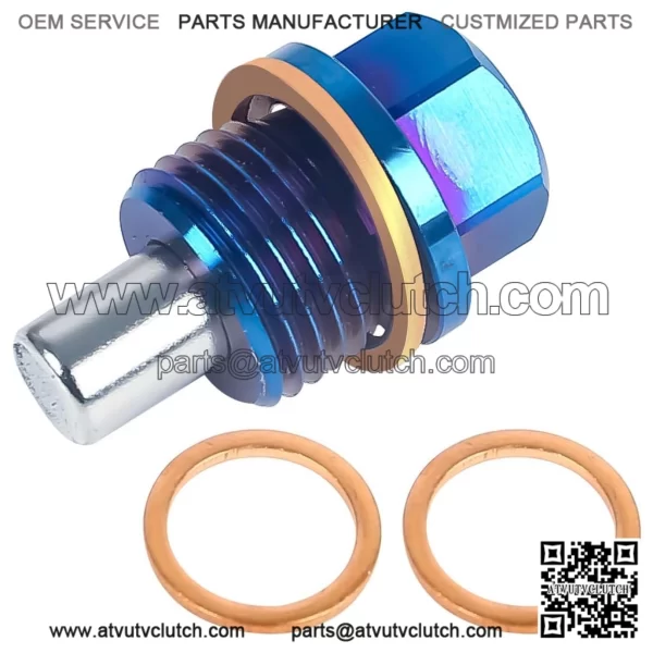 Titanium alloy oil pan screw M16*1.5