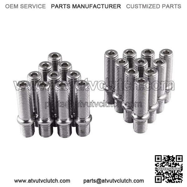 Short 50mm reverse bolt M12*1.5-M12*1.5 - Image 3