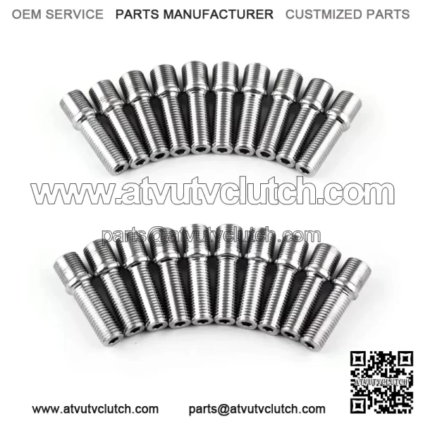 Short 50mm reverse bolt M14*1.5-M12*1.5 - Image 3