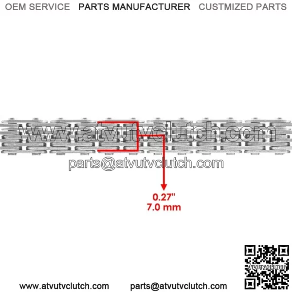 Camshaft Timing Chain w/ Gear Sprocket Fits Polaris Sportsman 570 2014 - 2017 For: Polaris Sportsman 570 - Image 2