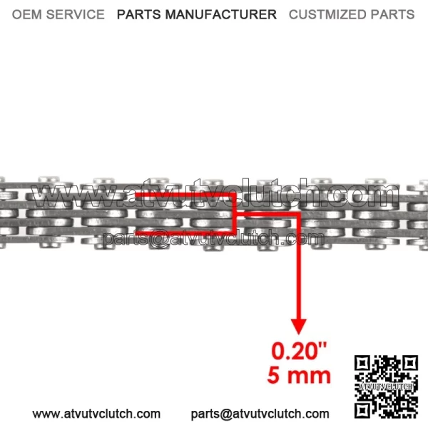 Camshaft Chain & Guides For Yamaha Grizzly 700 YFM700 2007-08 2011-2015 2019-23(For: Yamaha Rhino 700) - Image 4