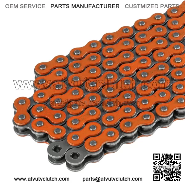 Orange Drive Chain for Honda TRX450ER Electric Start 2006-2014 (For: Honda) - Image 3