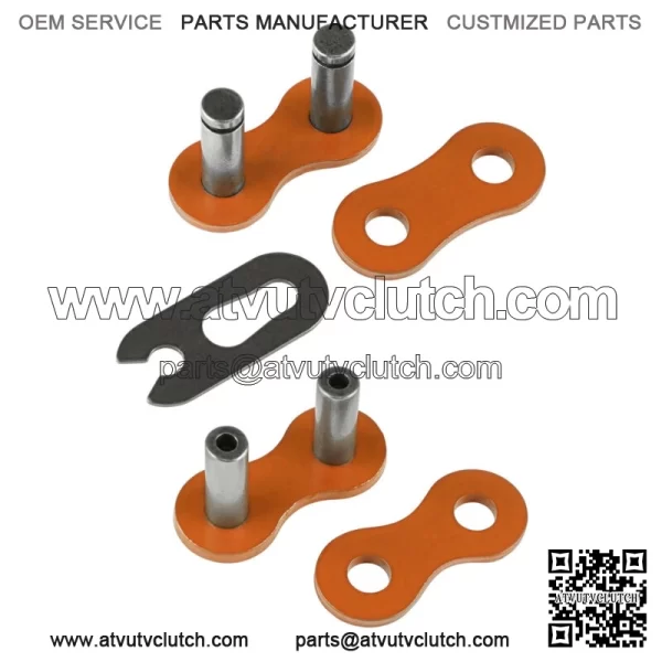 Orange Drive Chain for Honda TRX450ER Electric Start 2006-2014 (For: Honda) - Image 5