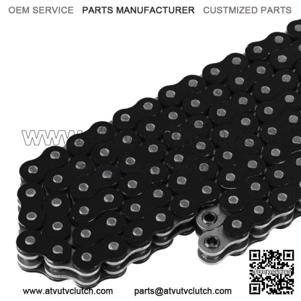 O-Ring Drive Chain for Yamaha Raptor 700 YFM700R Se 2006-2013 Black (For: Yamaha Raptor 700) - Image 3
