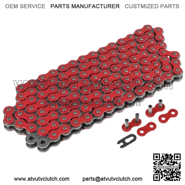 Red Drive Chain And Sprockets Kit for Yamaha Blaster 200 YFS200 1988-2006 (For: Yamaha YFS200) - Image 4