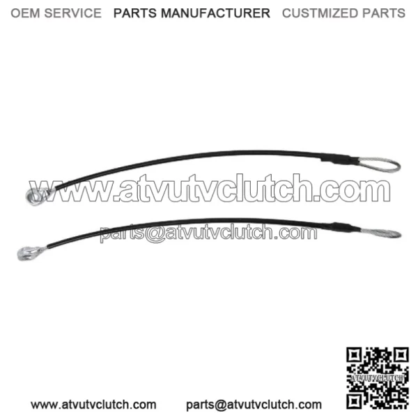 Pair Tailgate Cable Fit for E-M159508SET John Deere Gator HPX615E, HPX815E
