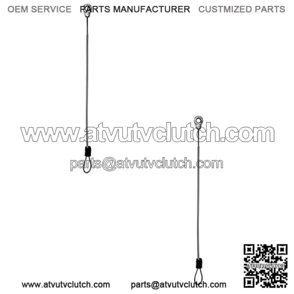 E-M159508SET Tailgate Cable (2 Pcs) Fits John Deere Fits Gator HPX615E HPX815E