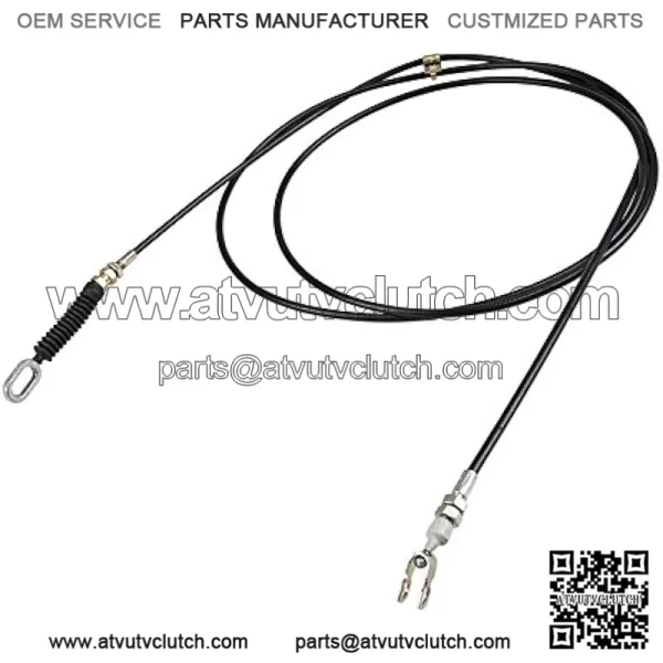 John Deere OEM Accelerator Pedal Throttle Cable Gator 4X2 6X4 Trail Worksite AM130237 - Image 2