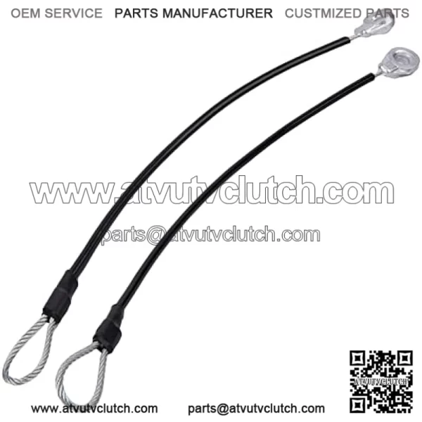 Tailgate Cables Compatible with John Deere Gators M TE TH TX XUV TH 6x4 HPX615E HPX815E XUV865R XUV825E XUV865R Replace M159508 (Pack of 2) - Image 3