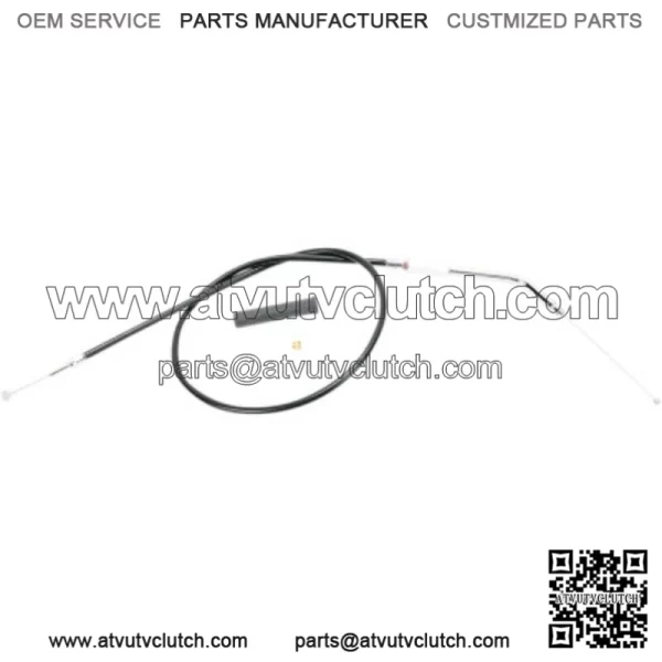 Black Vinyl Throttle Cable 30" Stock OEM 56308-96 Harley Sportster 883 XL 96-03 (For: Harley-Davidson)