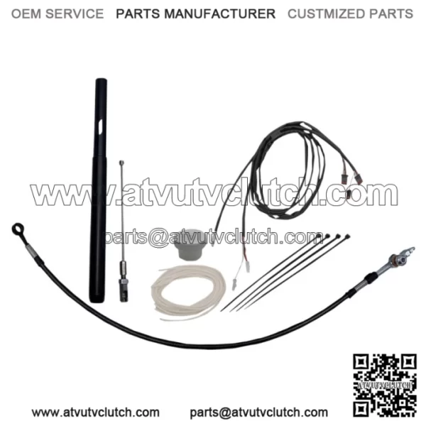Fat Baggers EZ Install Handlebar Cable Kit Brake Clutch 14" Harley Touring 21+ (For: Harley-Davidson)