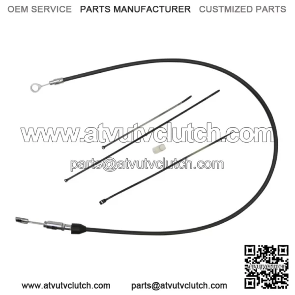Drag Specialties Upper Clutch Cable 40" Black Vinyl Harley Softail 18+ M-Eight (For: Harley-Davidson)