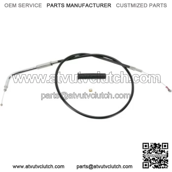 Black Vinyl Idle Cable 31 3/4" Stock OE 56382-96 Harley Sportster XLC 1200 96-98 (For: Harley-Davidson)