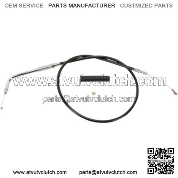 Black Vinyl Idle Cable 30 Stock Length OE 56309-96 Harley Sportster 883 XL 96-03 (For: Harley-Davidson)