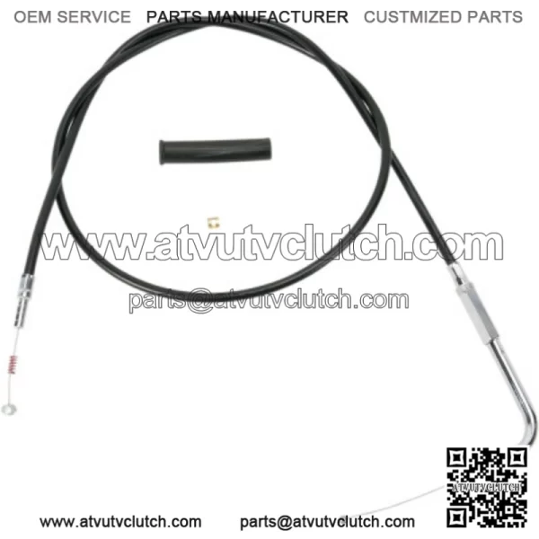 Black Vinyl Idle Cable 30" Stock Length OEM 56885-07 Harley Sportster XL 07-20 (For: Harley-Davidson)