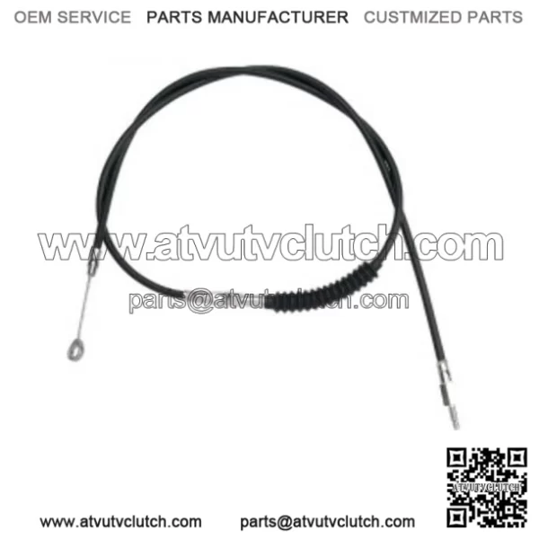 High-Efficiency 57 1/4" Black Vinyl Clutch Cable 38662-00 Harley Sportster XL (For: Harley-Davidson)