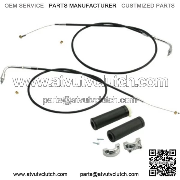 48" Throttle Idle Cable Kit Super E G Carburetor Intake Carb Harley Davidson