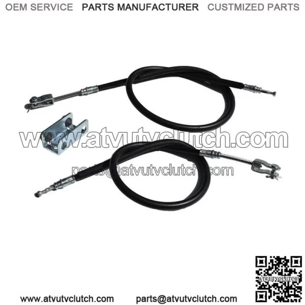 For EZGO Golf Cart Brake Cable Set W/ Pins & Clips TXT-Medalist 1994+ 70969-G03