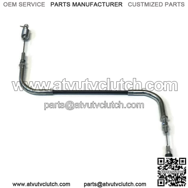 Accelerator Throttle Cable replaces OEM Club Car 1013163 for Gas Golf Cart Car