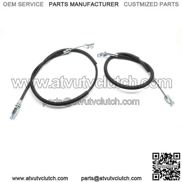 Brake Cable Set Fits EZGO Marathon Golf Cart 1974-1987 Driver / Passenger Side