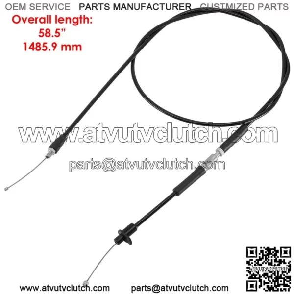 Throttle Cable for Polaris Sportsman 800 EFI 6X6 2009 2010 2011 2012 2013-2014  For: Polaris Sportsman 800 - Image 2