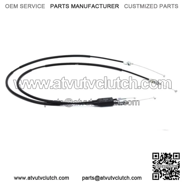 Throttle Cable CRF450R 14-15 OEM Honda Push Pull Set 17910-MEN-A81 #B299 (For: Honda)
