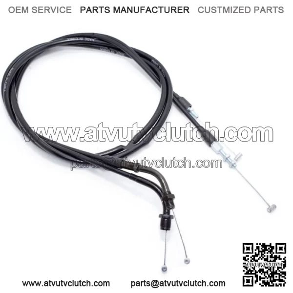 Pull & Push Throttle Cable for Honda GL1000 GL1100 GL1100I GL1200 Gold Wing (For: Honda)