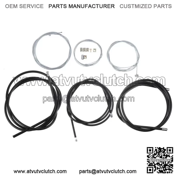 1PC Motorcycle Pit ATV Cable Set 60" Clutch Cable+Brake Cable+54" Throttle Cable (For: CF-Moto) - Image 2