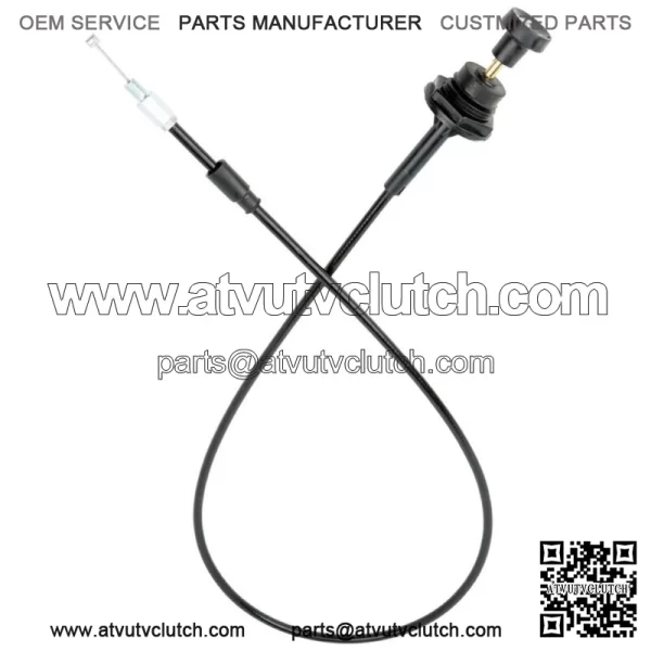 Carburetor Choke Cable For Polaris Arctic Cat Suzuki ATV Carb Hawkeye 300 (For: Polaris)