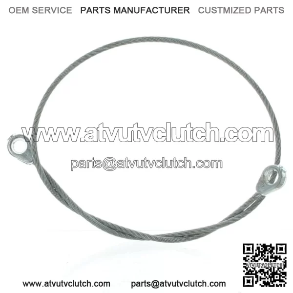 Polaris Snowmobile New OEM Hood Retainer Cable, 7080521