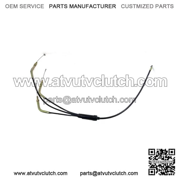 Polaris Snowmobile 7080258 Throttle Cable Dual W/ Oil Indy Trail Indy 400 VM34