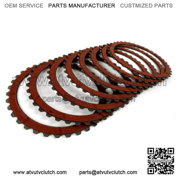 Drag Specialties Organic Friction Clutch Plate Kit Harley Big Twin Sportster XL (For: Harley-Davidson)