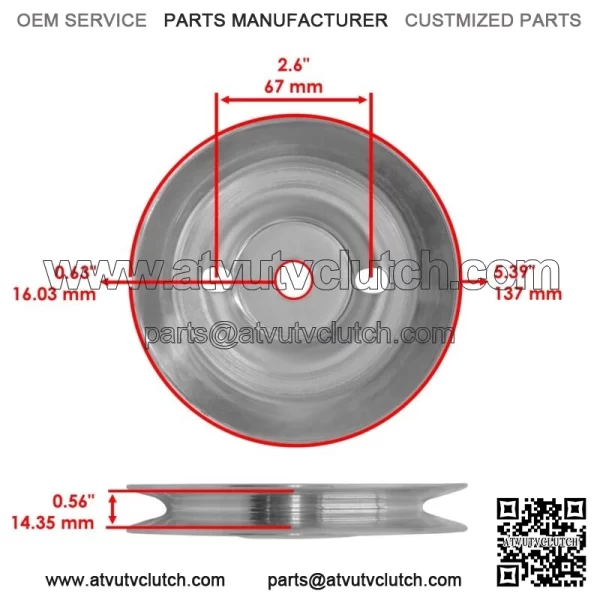 Deck Pulley Tensioner Arm for John Deere X360 X500 X520 X530 X534 X540 X590 54" - Image 3