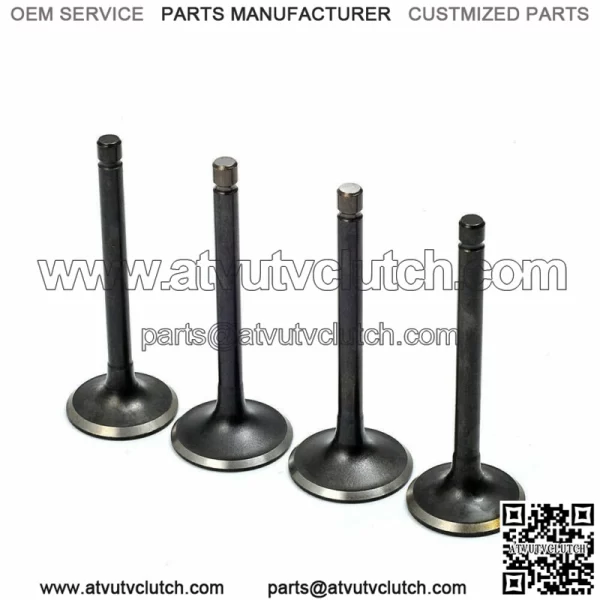 Exhaust & Intake Valve Set FOR EZGO 4 Cycle Gas Golf Cart 295cc 350cc 1996-2002