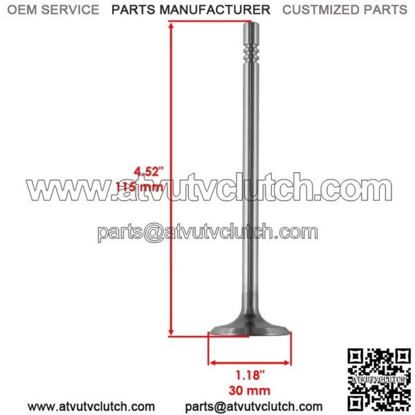 Exhaust & Intake Valve for Polaris Sportsman 800 EFI 2005-2014 For: Polaris Sportsman 800 - Image 2