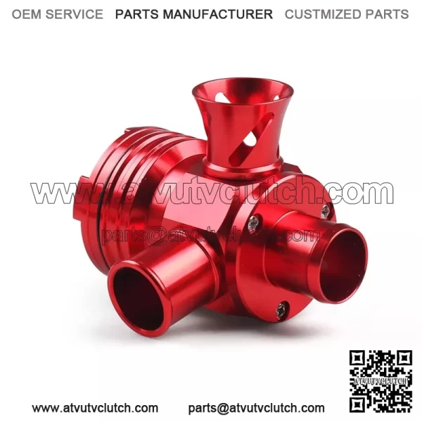 Aluminum alloy pressure relief valve 1# red - Image 3